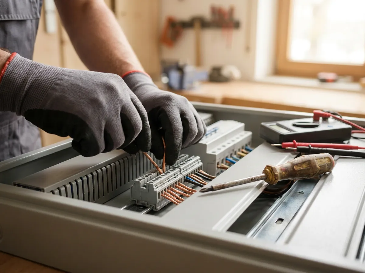 Elektroinstallation: Zählerschrank erneuert — Elektro Oelckers Bremen (Symbolbild)